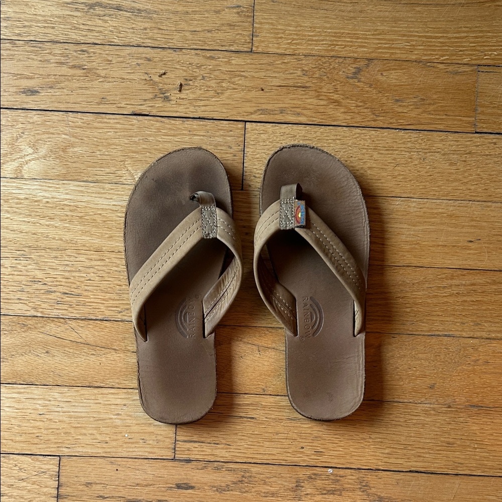 Rainbow flipsflops kids